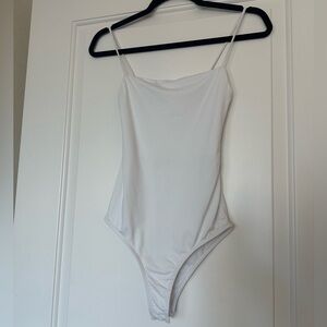 Zara white tank bodysuit - small